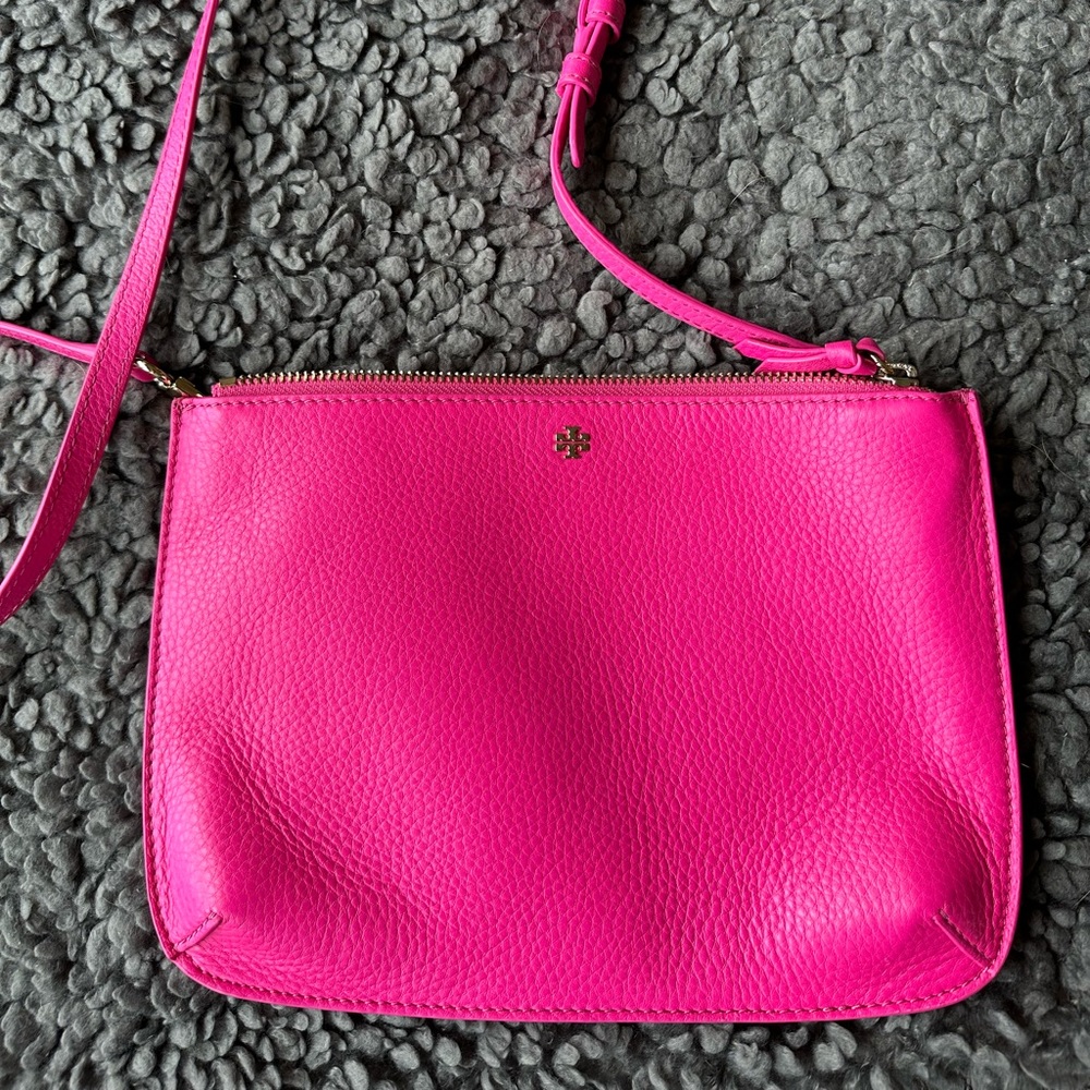 Pink Tory Burch Crossbody Bag